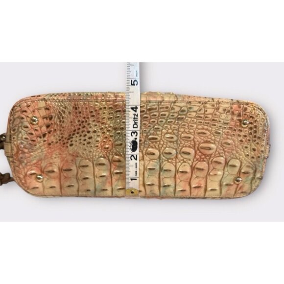 Brahmin Asher Mini Seashell Shoulder Tote Retire‎ Quiet Luxury Old Money Leather - Picture 6 of 12